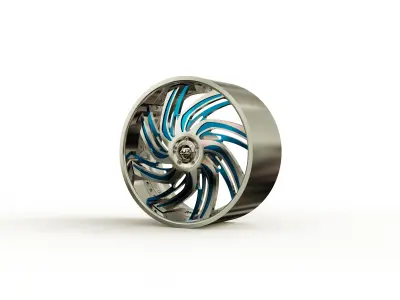 AMANI FORGED RIO CONCAVE WHEEL 3D print model