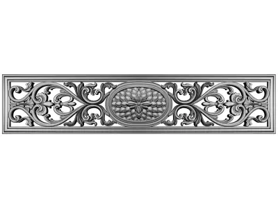 Decorative Ornamental 36 Low-poly 3D model