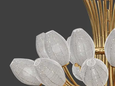 Chandelier Bloom Patrizia Garganti  3D model