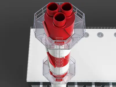 Boiler House 3D model