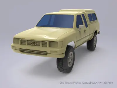 1989 Toyota Pickup 3D print model