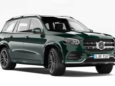 Mercedes Benz GLS Class 2020 3D model