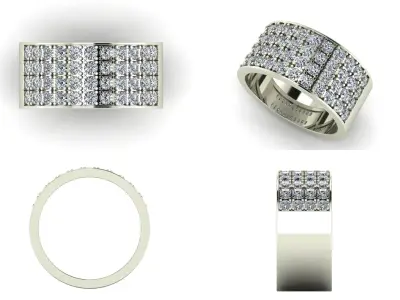 Ring bi 24 3D print model