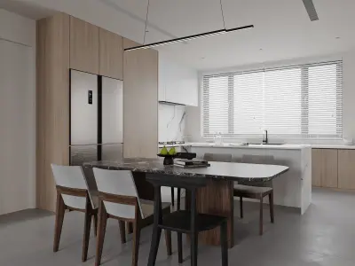 Modern Apartment 3D Model 3D model