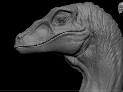 Velociraptor 3D model