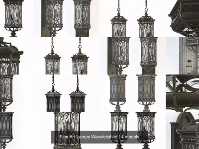 Fine Art Lamps Warwickshire 3D Model Collection