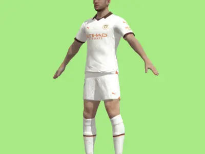 T-Pose John Stones Manchester City 23-24 3D model