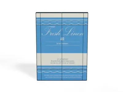 car air fresheners 013 Low-poly 3D model