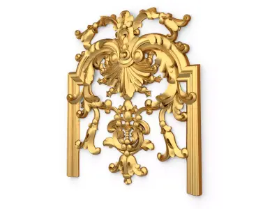 carved classic decorative ornament cnc 3d printing stl 34 3D print model