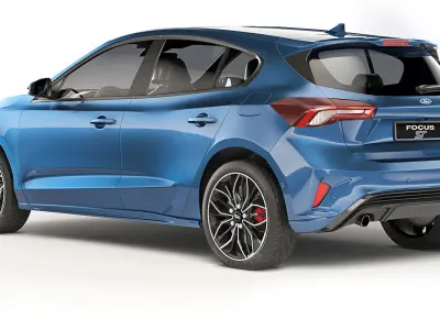Focus ST Line 2020 3D model