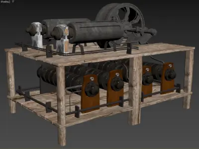 STEAM GENERATOR 3D model by 3d-magic-adventure