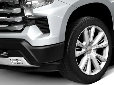 Chevrolet Silverado 1500 High Country 2022 3D model