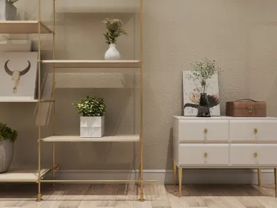 Flower shop  3D model