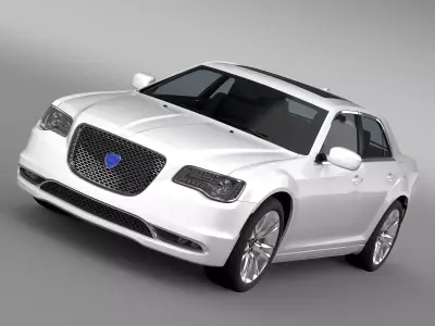 Lancia Thema 2017 3D model