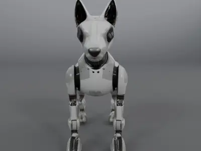 robot dog  3D model