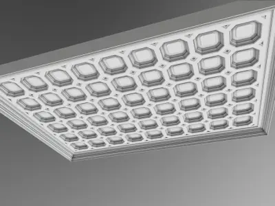 Classical ceiling design Pl-cmc4 3D model