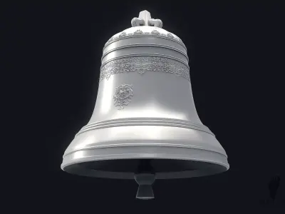 Decorative 3D Bell 3D model