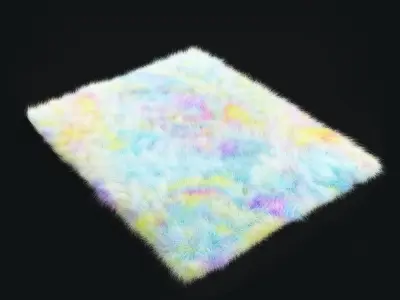 Rainbow Rug 3D model