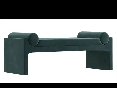 Bleecker Bench By Cocorepublic 3D model purchase