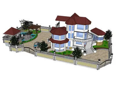 Regal-Luxury-Villa Area-060 3D model
