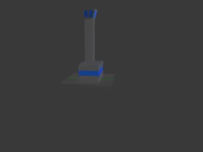 Airport Control Tower 3D model order