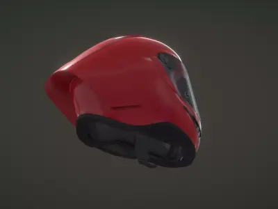 Moto GP Helmet 3D model