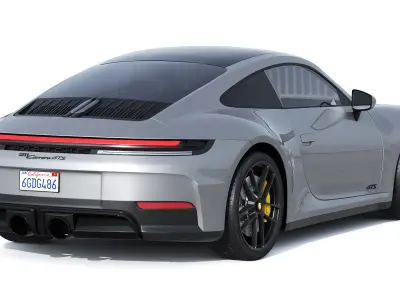 Porsche 911 Carrera GTS Hybrid 2025 3D model