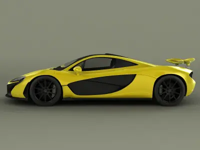 McLaren P1 3D model