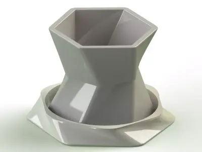 Flowerpot 7 3D print model