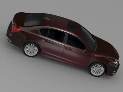 Acura RLX 2015 3D model