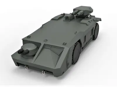M577 carrier from Aliens Scale 1 to 32 3D print model