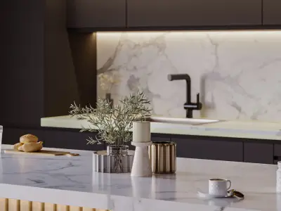 kitchen 3D model shop