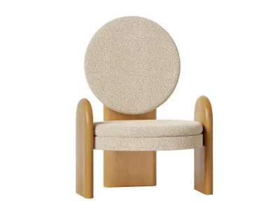 Smith Single Chair 3D model