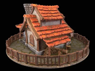 Haus Fantasy 3D model