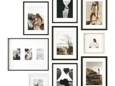 Gallery Wall 124 3D model