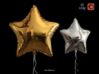 Balloons collection silver