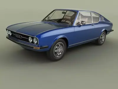 Audi 100 Coupe 3D model