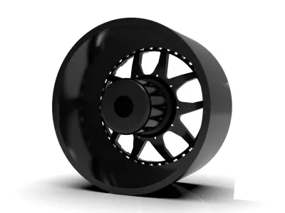 4PLAY - 4pf6 wheel 3D print model