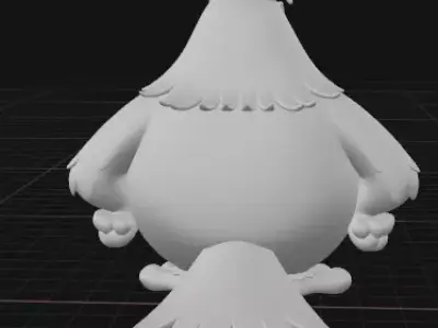 Mighty Eagle Angry Birds 3D print model