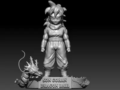 Son Gohan 3D model