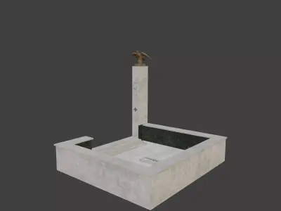 Siemens Adler Gedenken WW2 Memorial 3D model