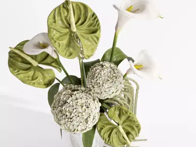 Bouquet-H57 3D model