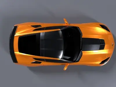 Chevrolet Corvette C7 3D model
