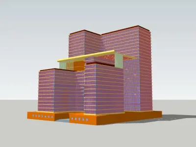 Office Building 3D model