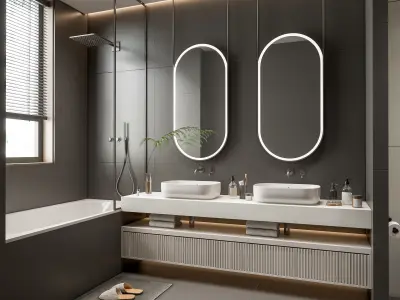 Bathroom 64 3D model