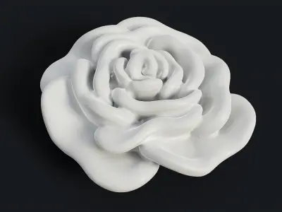 Rose Bloom 3D print model