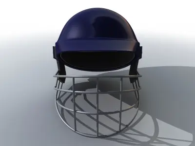 Cricket Helmet 3D model