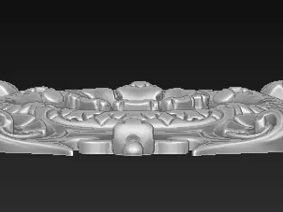 Ceiling Relief 4   3D model 3D print model