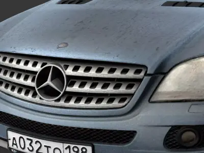 Mercedes W164 RAW Scan 3D model