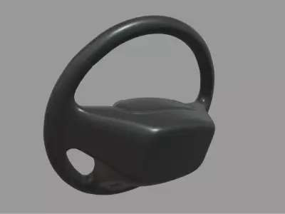 Steering Wheel Car 07 Low-poly 3D model